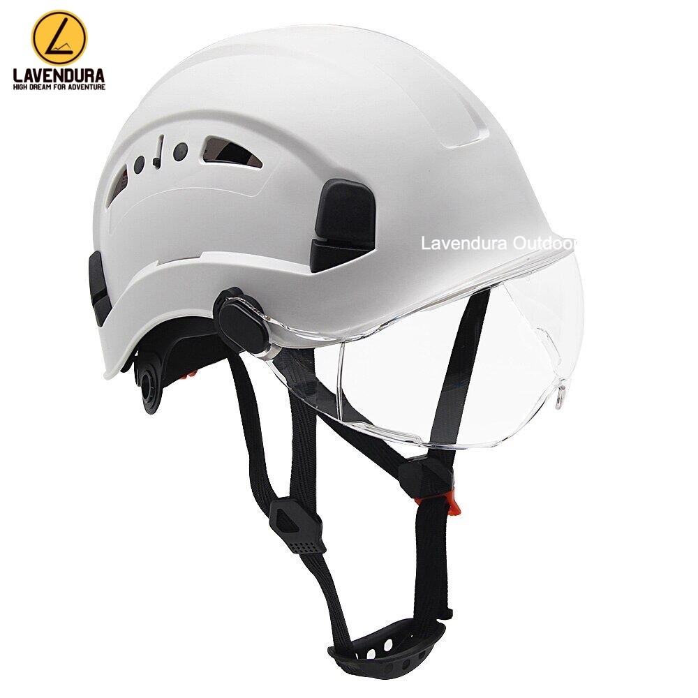 Jual Visor helmet safety visor helm proyek visor rock climbing kaca ...