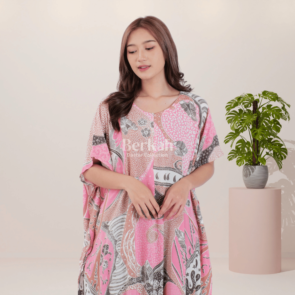 Daster Lowo Batik Rayon Resleting Surya Teja 8
