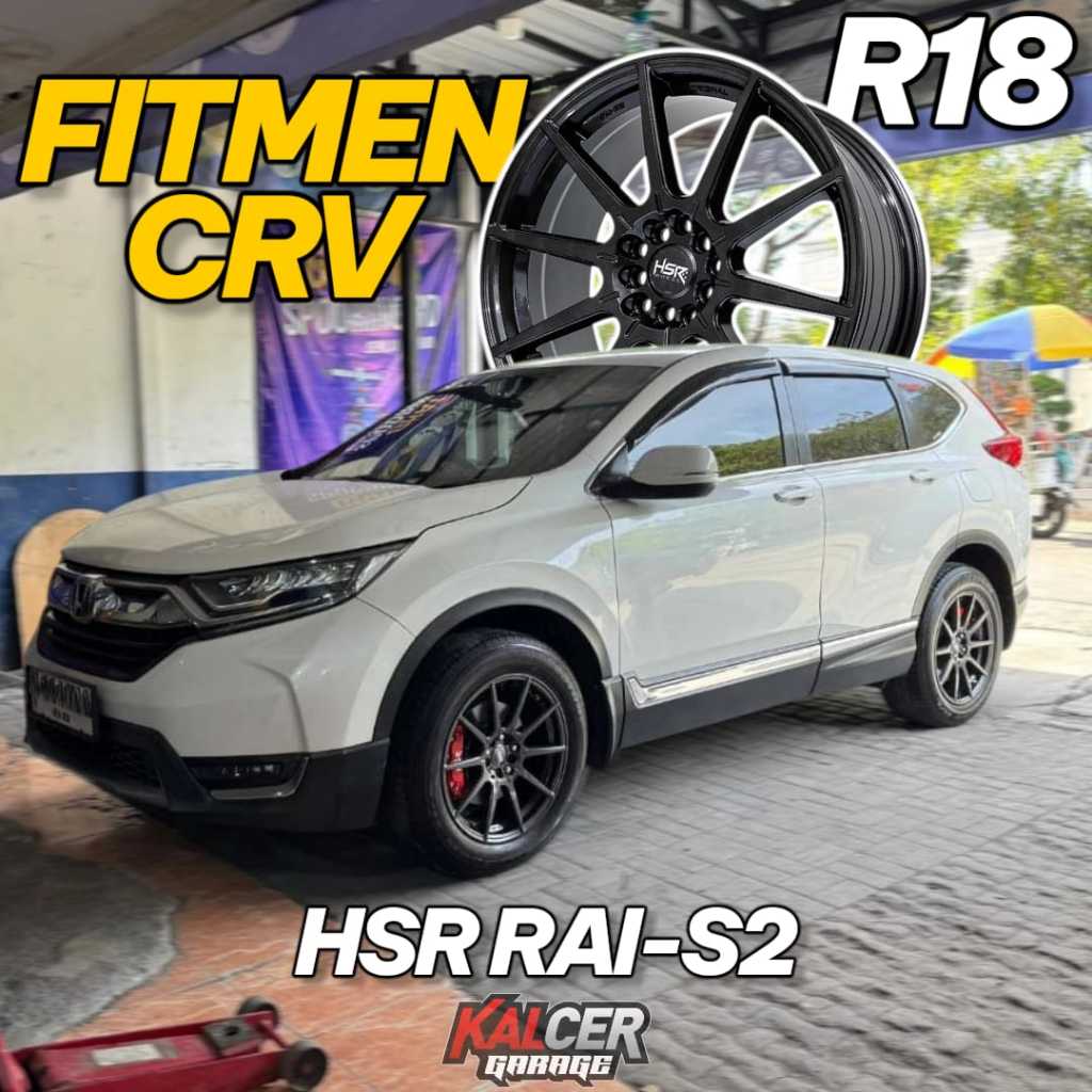 Jual VELG MOBIL CRV HSR RAI-S2 RING 18 PCD 10x100-114,3 LEBAR 8 ET45 ...