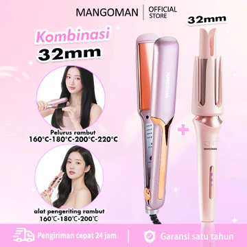 MANGO MAN Hair Curly Styler Auto Curler 28mm Catokan Curly Otomatis Ceramics Curly Catokan