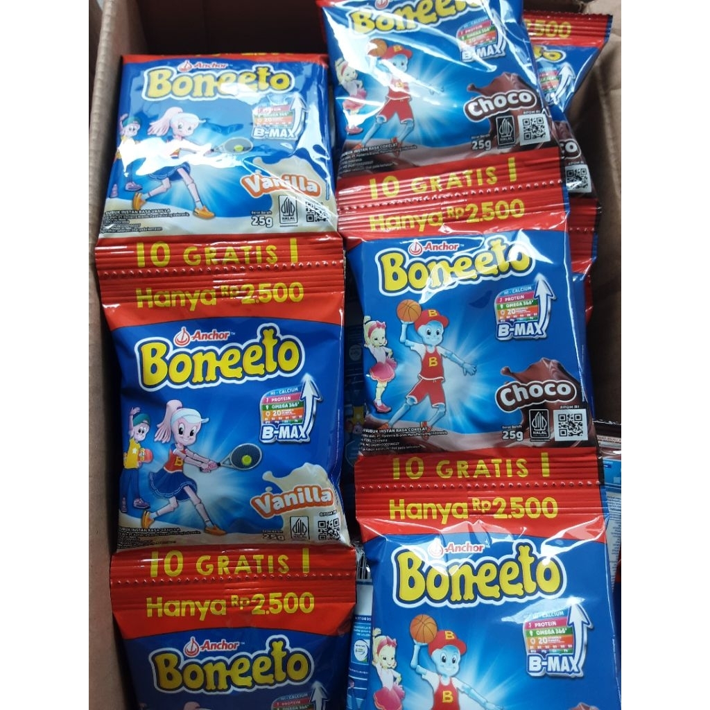 Jual BONEETO RENCENG ISI 10 gratis 1 SACHET /EXP. OKTOBER 2026 -2027 ...