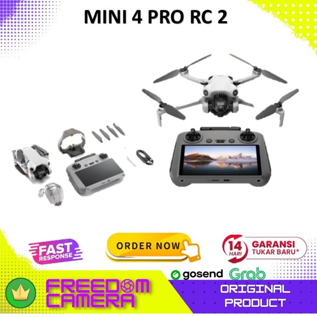Jual Dji mini 4 pro with Rc 2 camera drone 4 pro | Shopee Indonesia