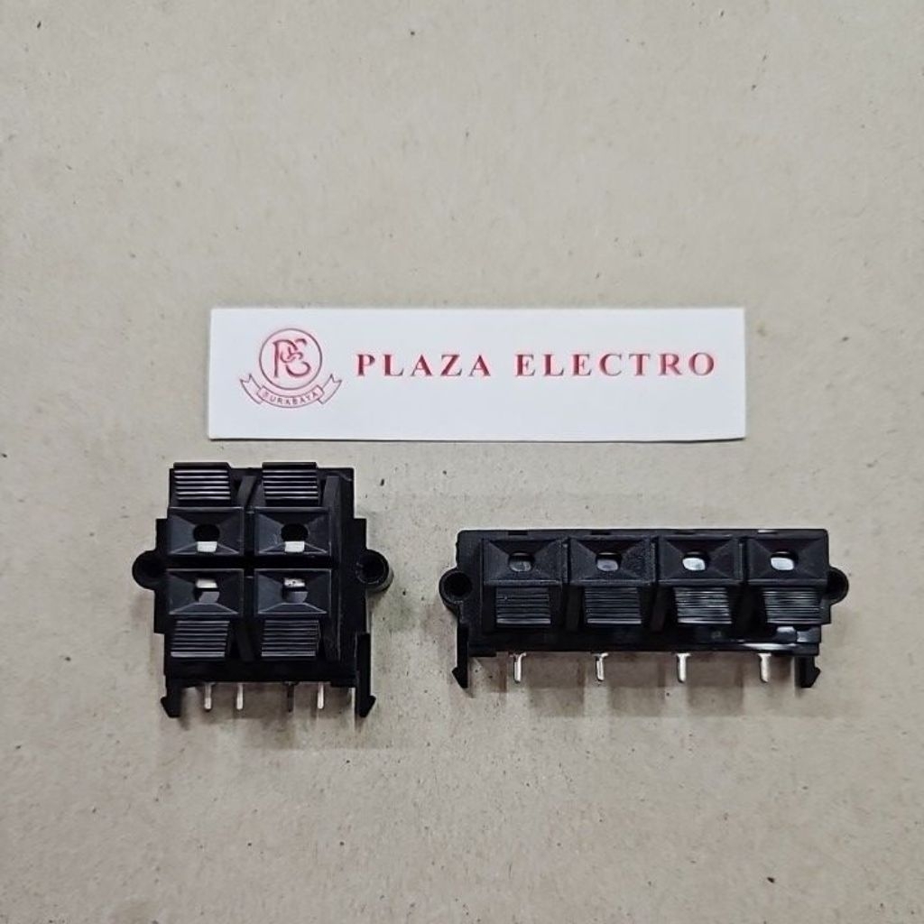 Jual TERMINAL SPEAKER AKTIF 4 PIN JEPIT PANEL MONO STEREO KABEL 4P ...
