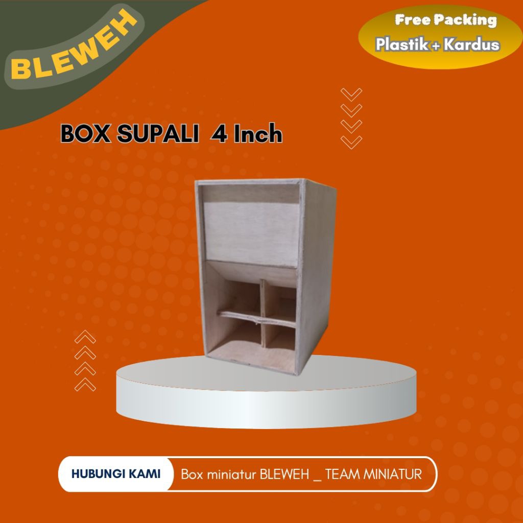 Jual box supali 4 inch | Shopee Indonesia