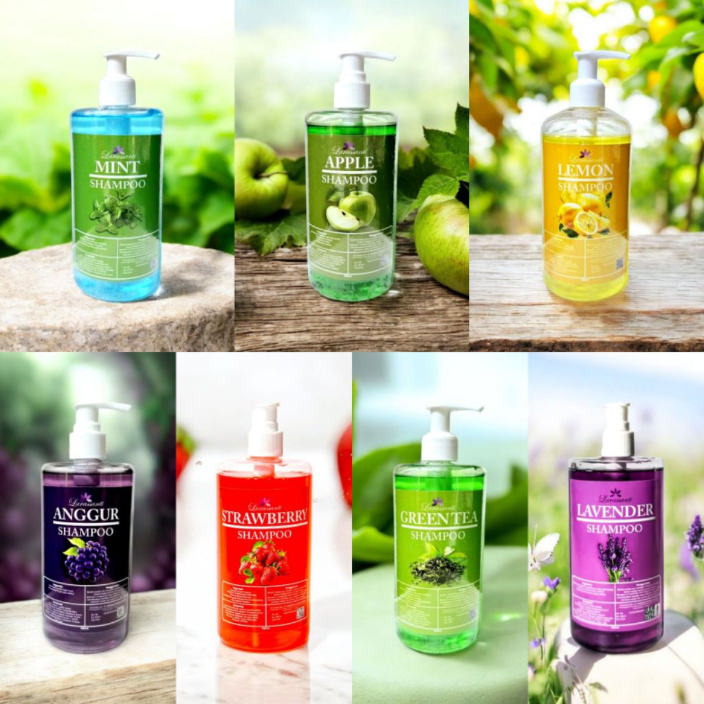 Jual Shampoo Larassanti 500ml Original BPOM Varian Strawberry Greentea ...