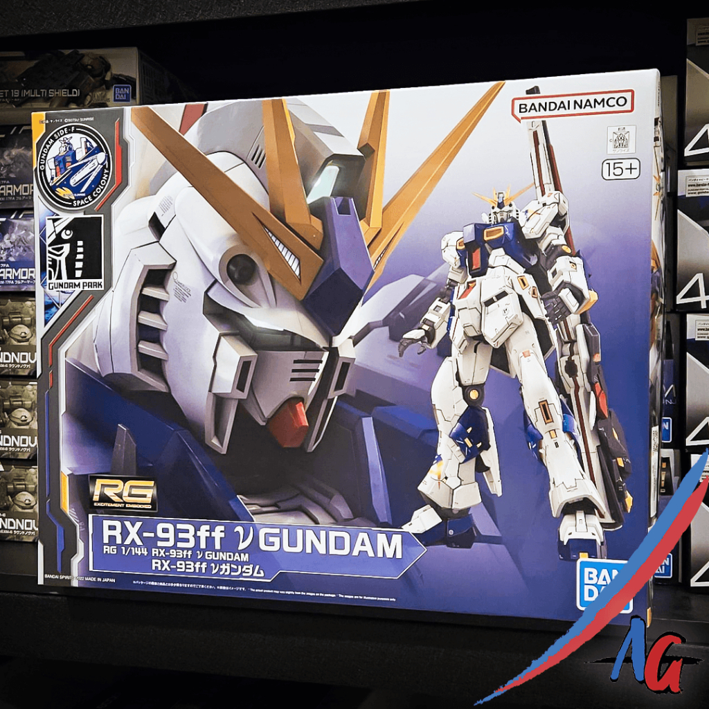 Jual RG RX-93FF V Gundam RG Nu Gundam FF Side-F Gundam Base | Shopee ...