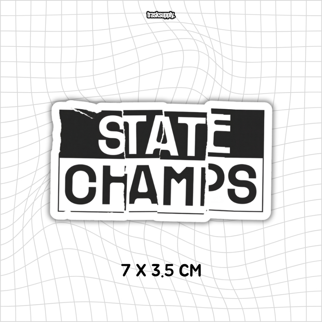 Jual Sticker State Champs - STICKER BAND | Shopee Indonesia