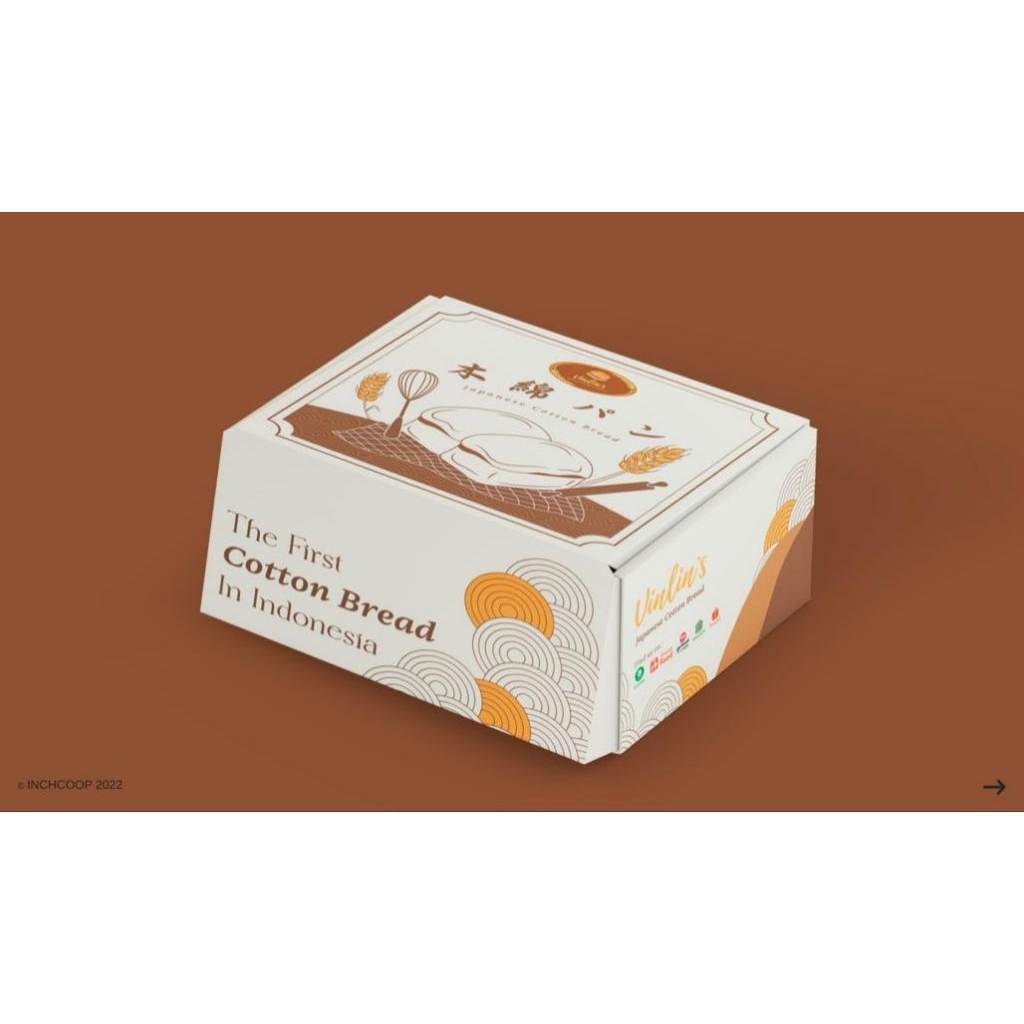 Jual VINLINS JAPANESE COTTON BREAD SMEER MOCCA MESIS | ROTI KAPAS ...