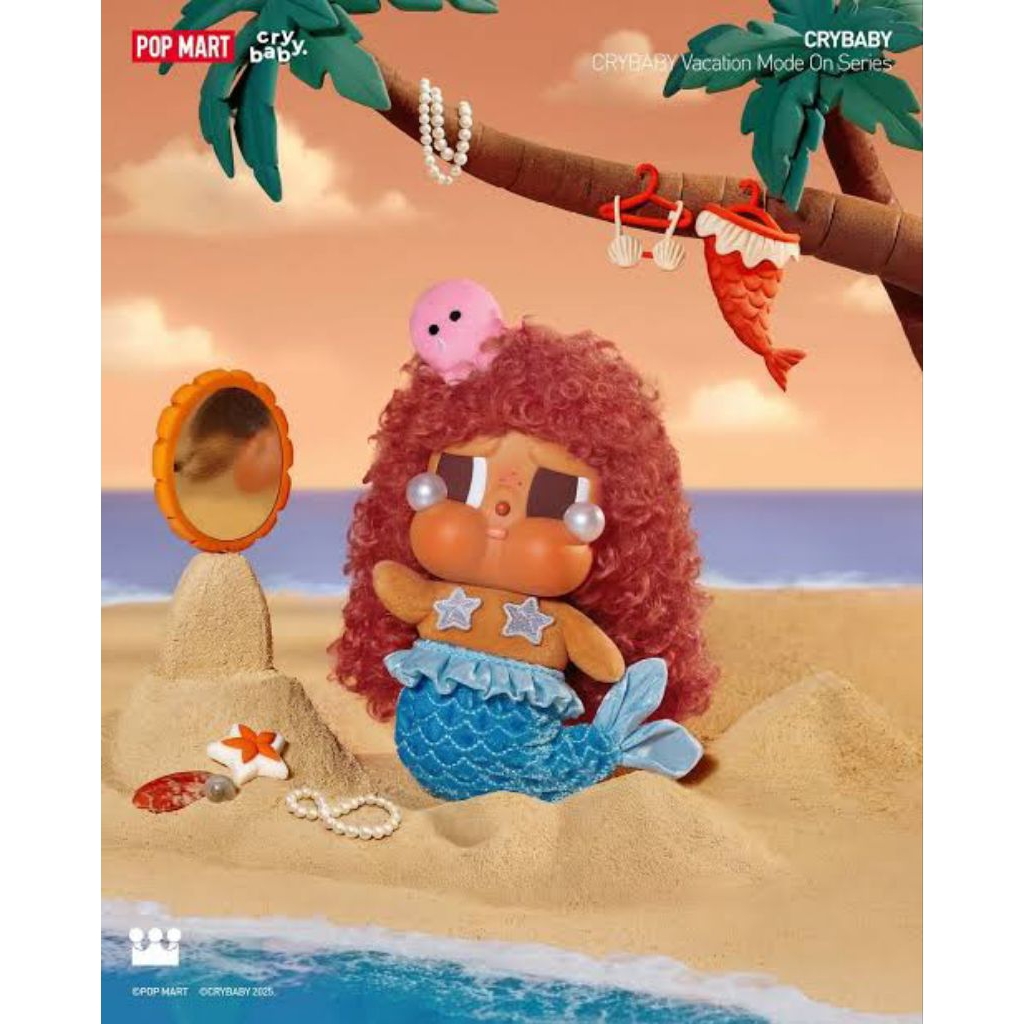 Jual Crybaby Vacation Mode Crying Again Wild but Cutie POP MART