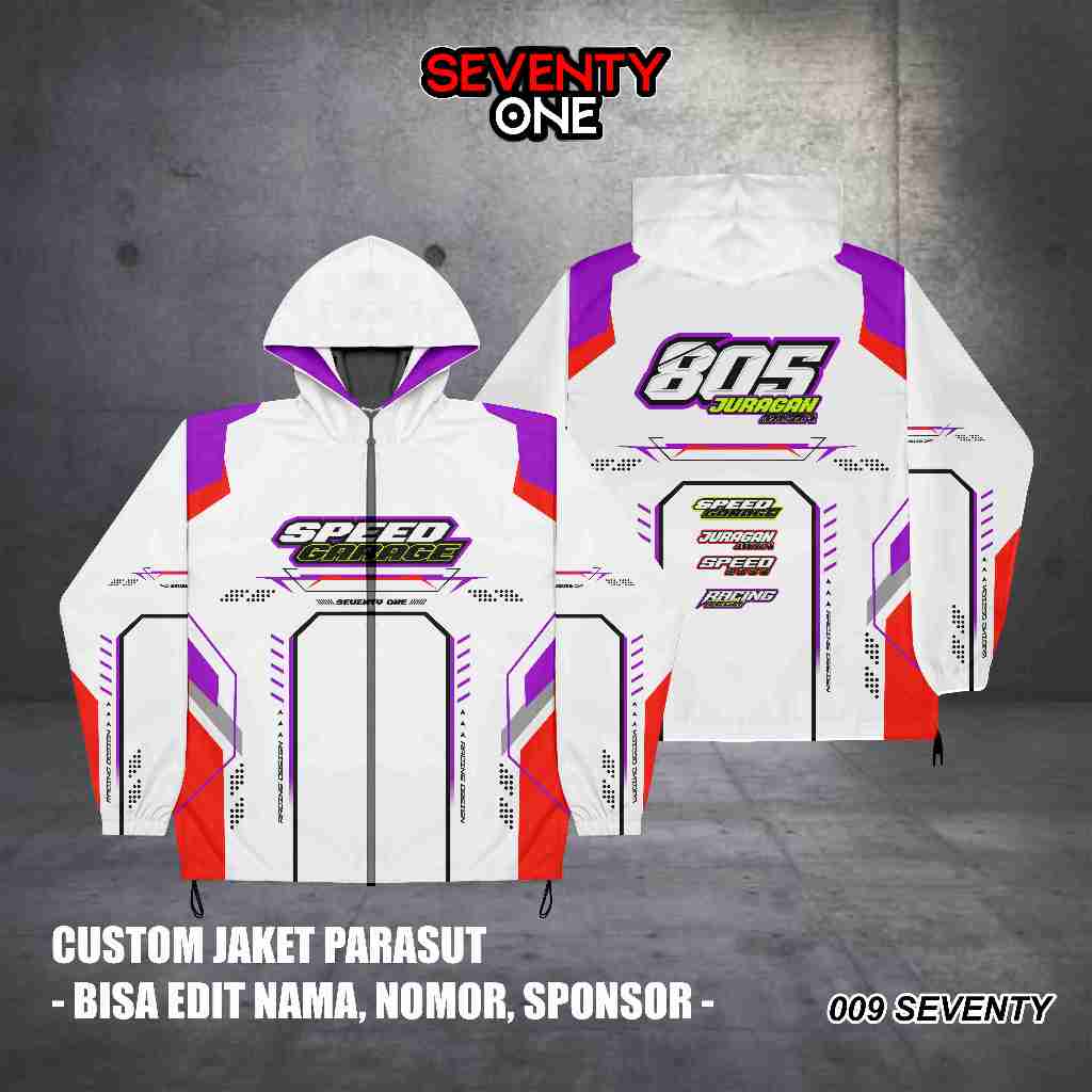 Jual JAKET RACING WATERPROOF CUSTOM DESAIN EDIT NAMA NOMER | Shopee ...