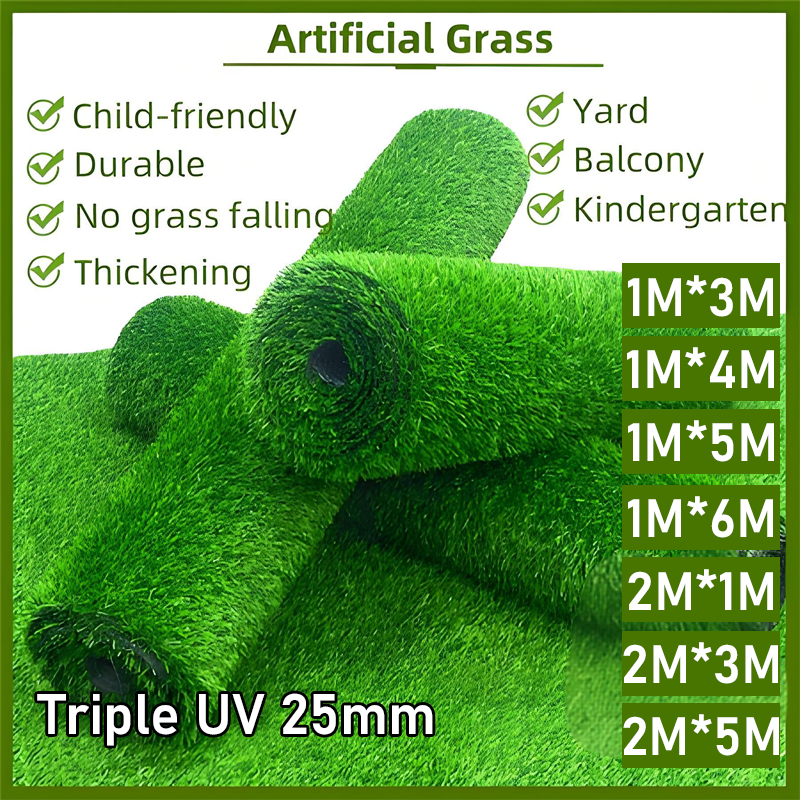 Jual Rumput Sintetis 5UV 30MM – Karpet Tiruan Palsu Ringan Beban ...