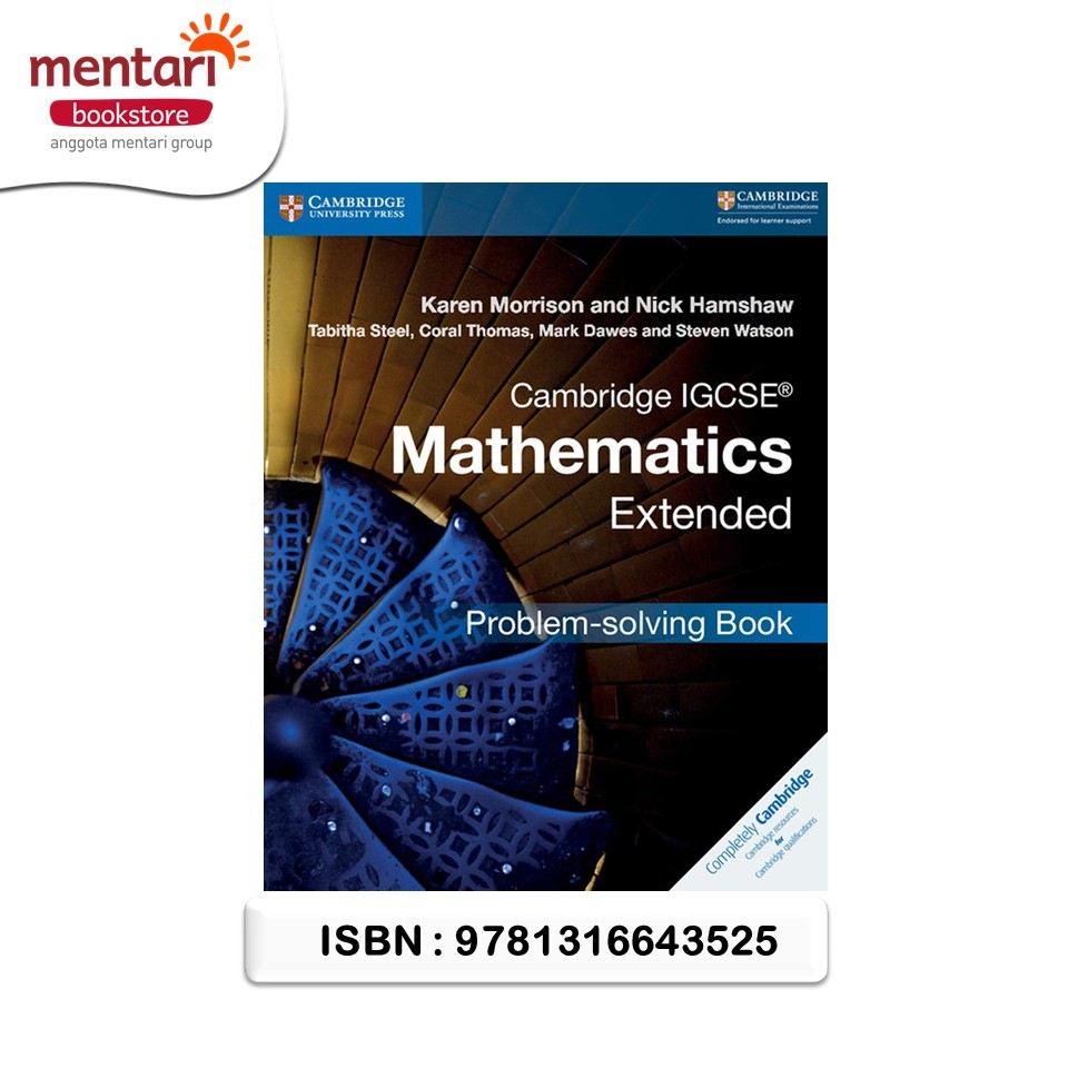 Jual Cambridge IGCSE Mathematics Extended Problem-solving Book | Shopee ...