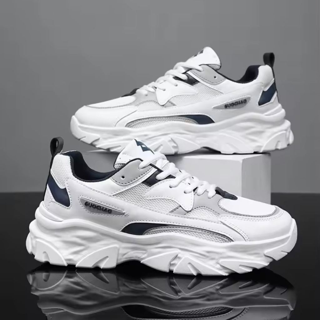 Jual SEPATU SNEAKERS TRENDY CASUAL SPORT FASHION PRIA GUOCH | Shopee ...