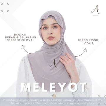 Hijab Instan Bergo Huma Bahan Kaos Rayon Cooltech Meleyot Pashmina Top Bisa Empat Model Size M
