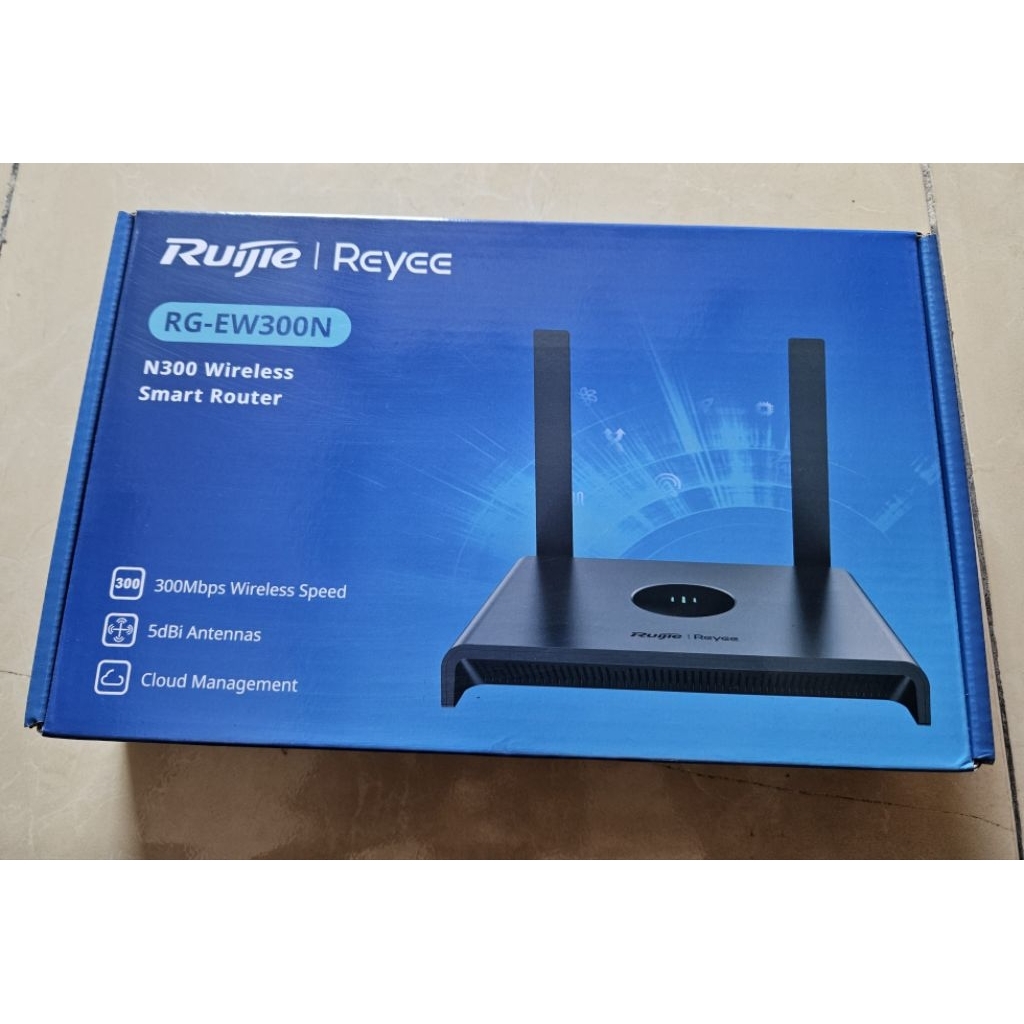 Jual RUIJIE Reyee RG-EW300N WIRELESS SMART ROUTER 300Mbps 2,4GHz ...