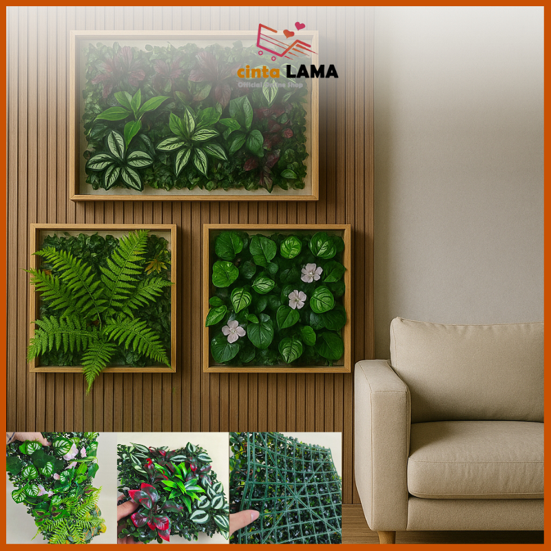 Daun Rambat Roll Sintetis Artificial Tanaman Hias Ornamen Dekorasi Dinding Pagar Rumah COD PBP222