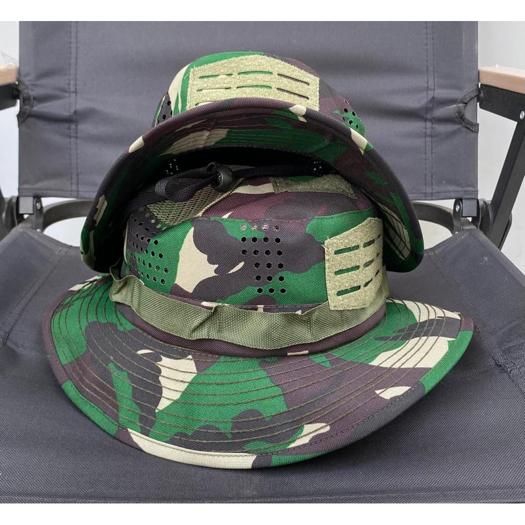 Jual Topi rimba velbed TNI laser | Shopee Indonesia