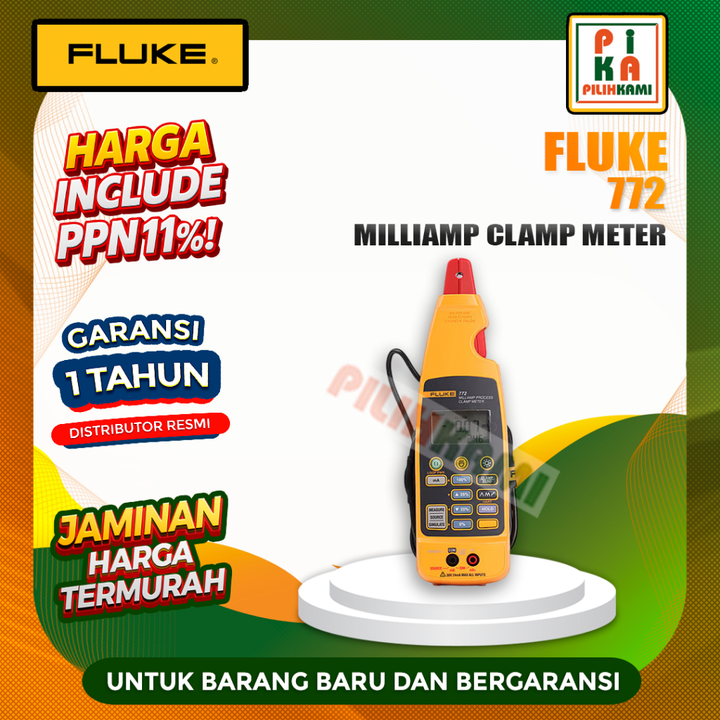 Jual Fluke 772 Milliamp Process Clamp Loop Meter | Shopee Indonesia