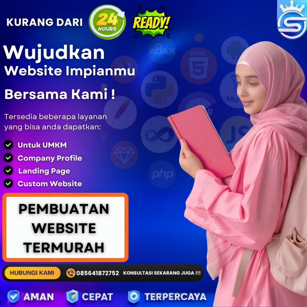 Pembuatan Website Custom, Landing Page, Company Profile | Layanan Profesional Web Developer
