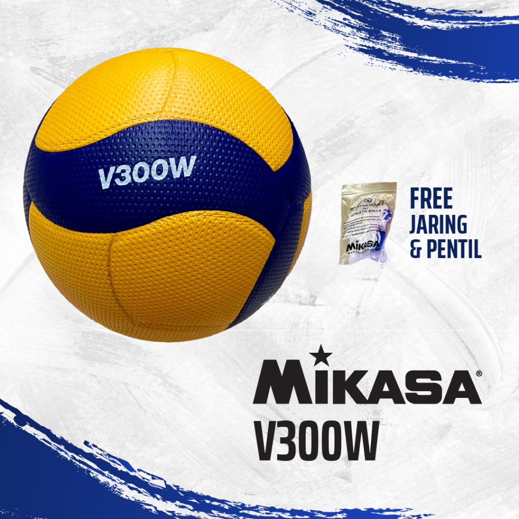 Ballon Avec élastiques Fixation Bola De Voleibol Mikasa ORIGINAL V300W | Brasil Ballon Qualité Compétition