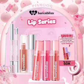 BARENBLISS LIP SERIES BNB Lily Luminous Glow Tint Peach Perfect Tint Apple Adorable Mousse Star