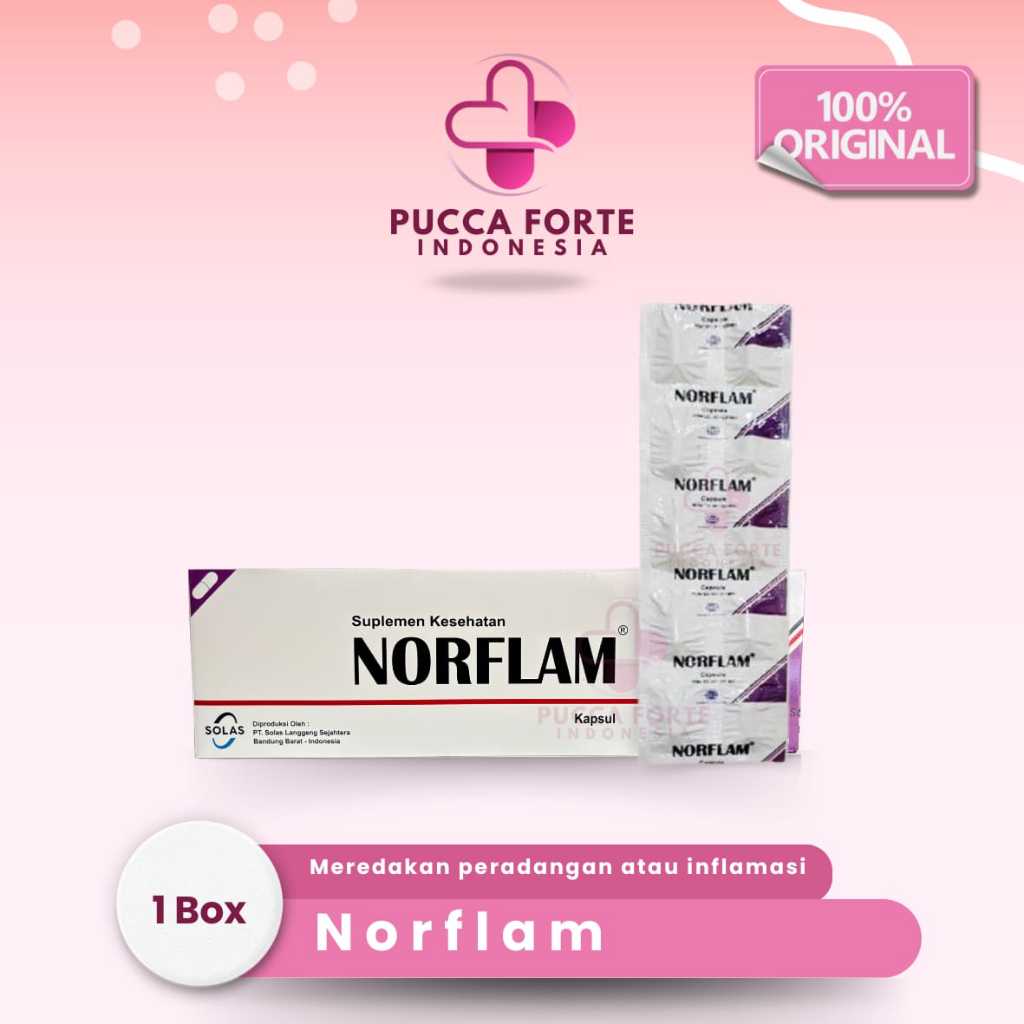 Jual Norflam (Box) - Suplemen Pereda Nyeri & Inflamasi | Shopee Indonesia