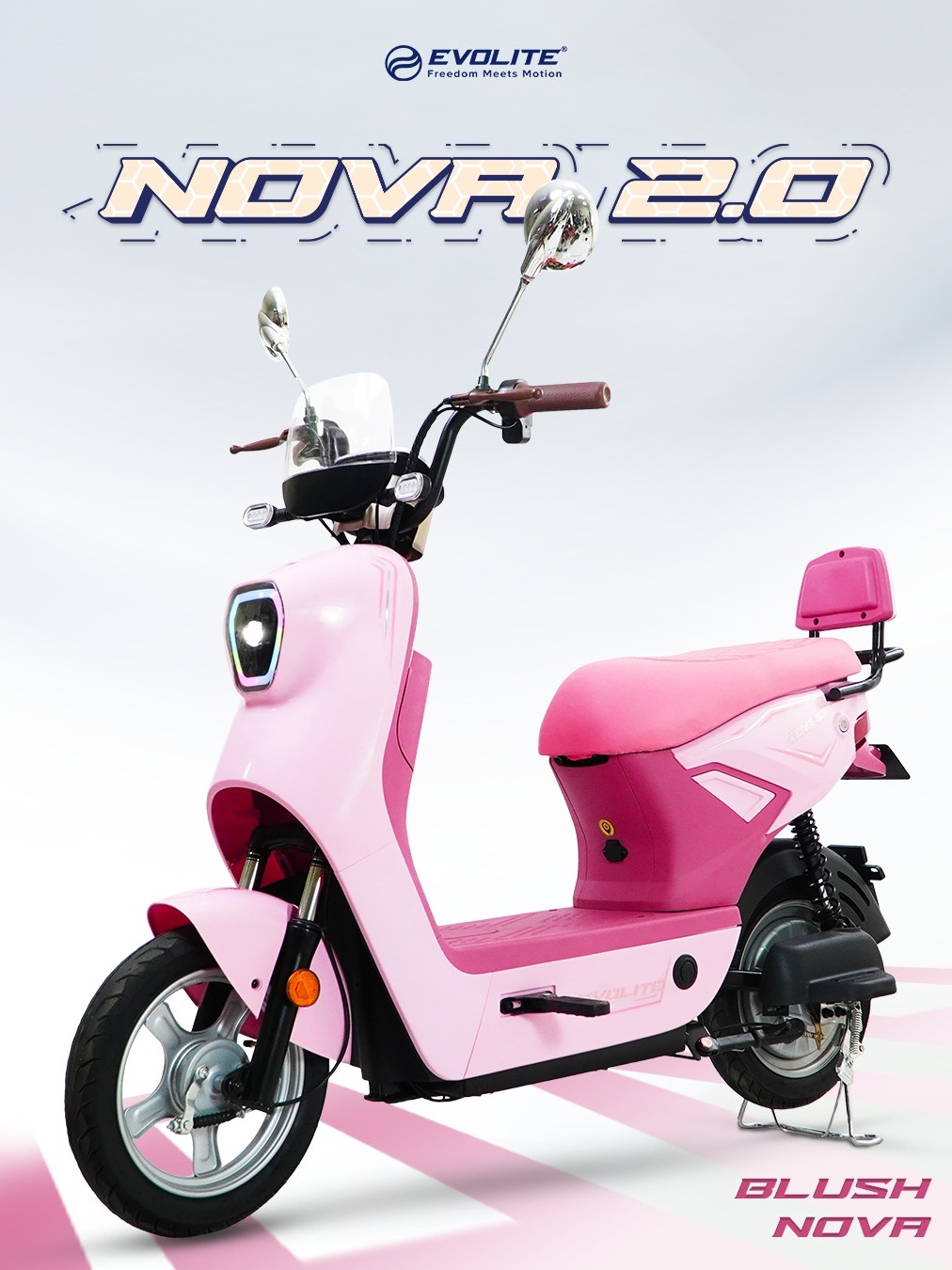 Jual Sepeda Listrik Premium EVOLITE Nova 2.0 – Long Saddle E-Bike ...