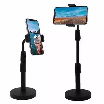 Tripod Broadcasting Stand Holder Putar 360° Kode 67 Phone Holder Lipat Portable T