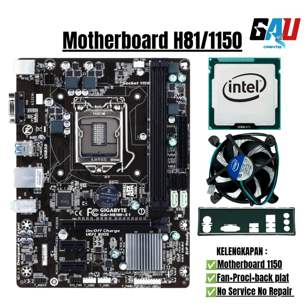 Jual Motherboard H81 Terlengkap & Harga Terbaru Agustus 2026 | Shopee ...