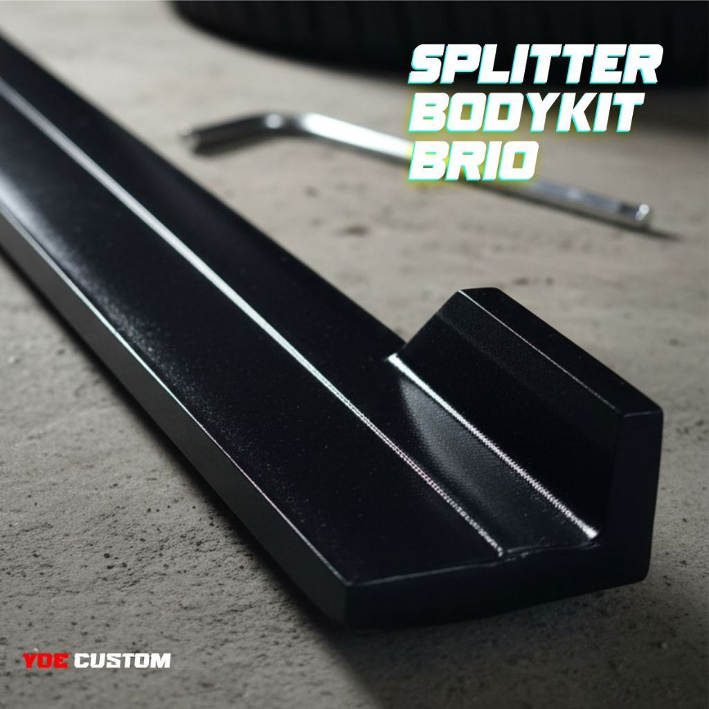 Jual SPLITTER SIDESKIRT BODYKIT SAMPING ALL NEW BRIO OLD 2016 2017 2018 ...