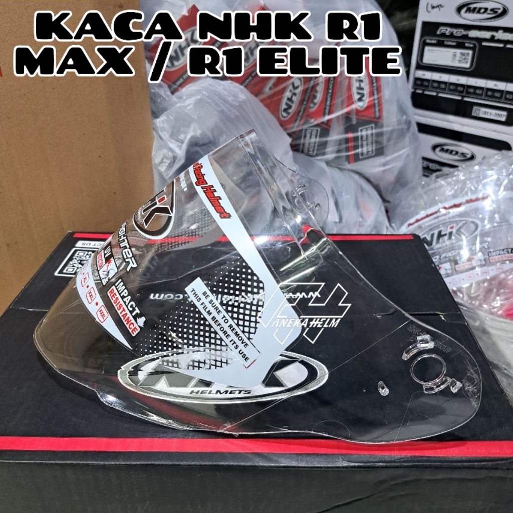 Jual [original] kaca helm Nhk R1 max | R1 elite/visor NHK | Shopee ...
