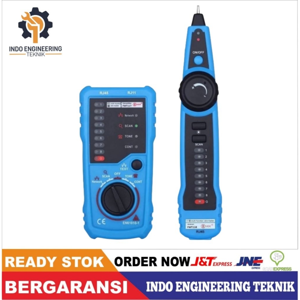Jual FWT11 Network Wire Tracker RJ45 LAN Cable Tester Alat Pengecek ...