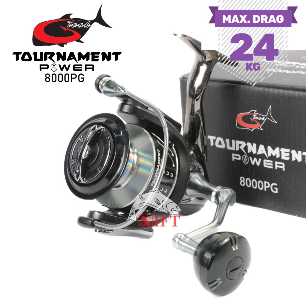 Jual Reel G-TECH TOURNAMENT POWER SW 3000 4000 5000 8000 PG | Power ...
