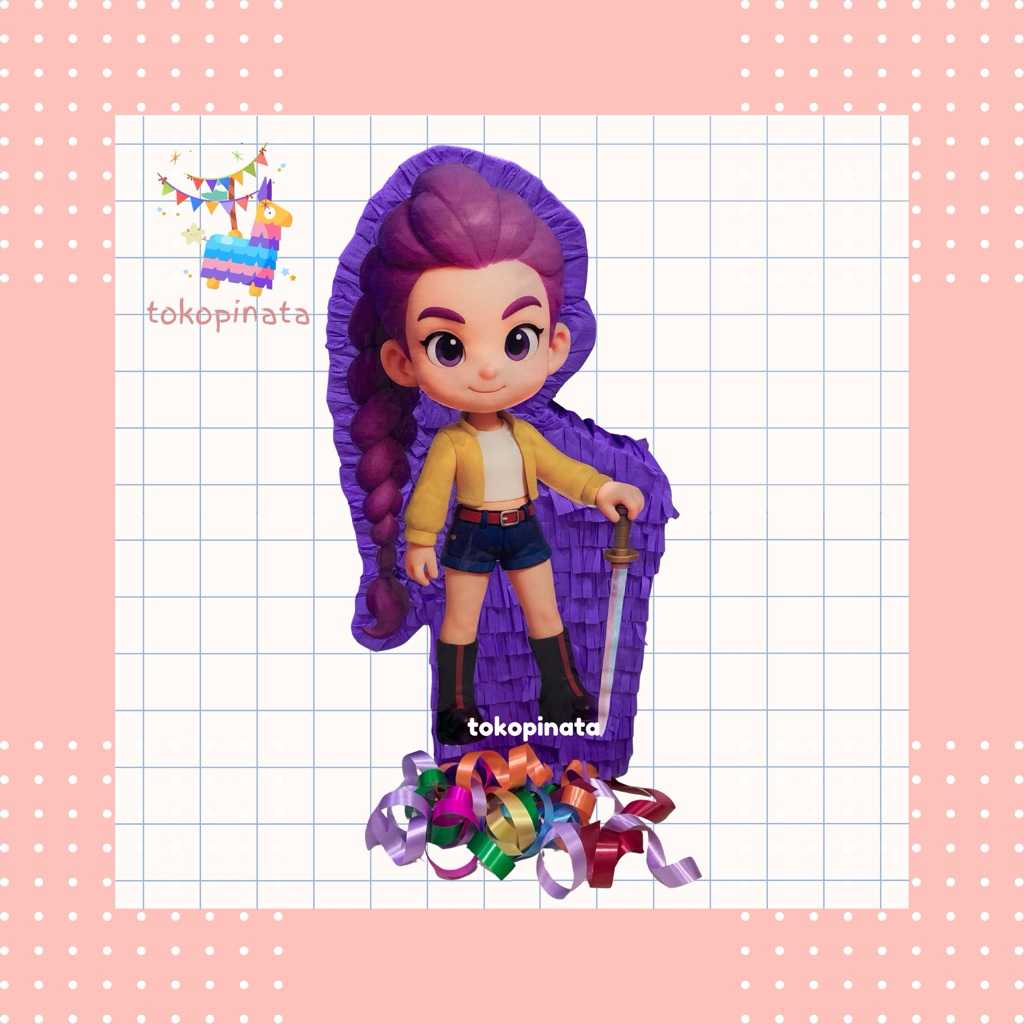 Jual [tokopinata] Pinata Kpop Demon Hunters / Pinata Rumi Demon Hunter ...