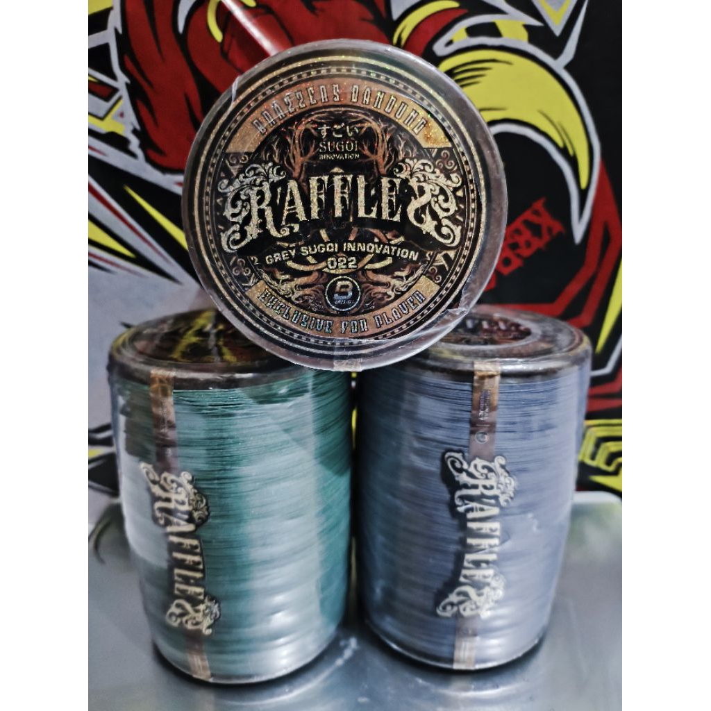Jual Gelasan turnament RAFFLES 6000 yard by BRAZERS BANDUNG, matot size ...