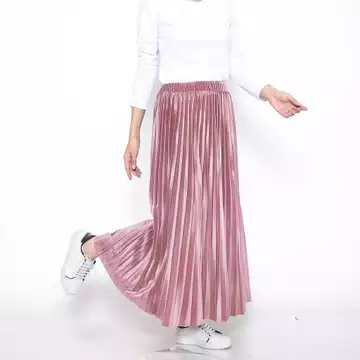 Rok Plisket Bludru Premium Velvet Bludru Import