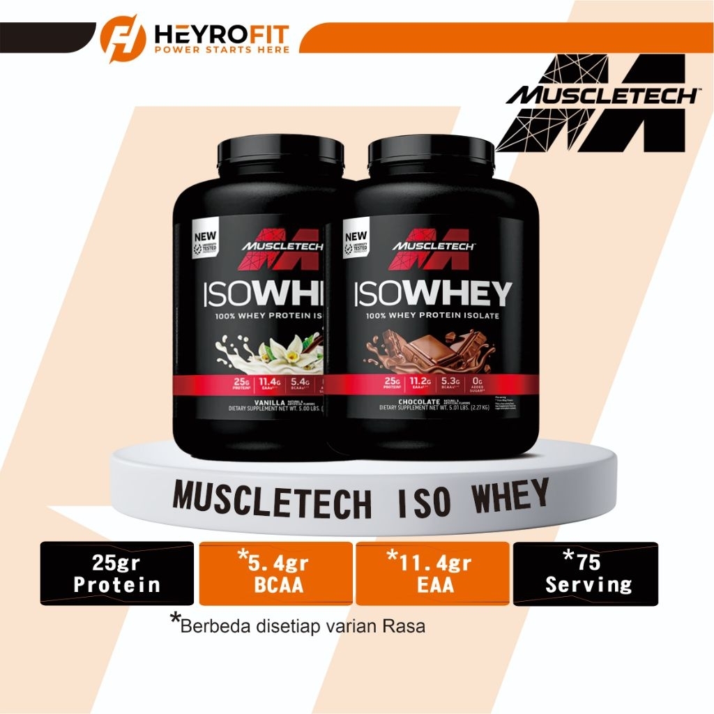 Jual MUSCLETECH ISO WHEY 5lb | Shopee Indonesia