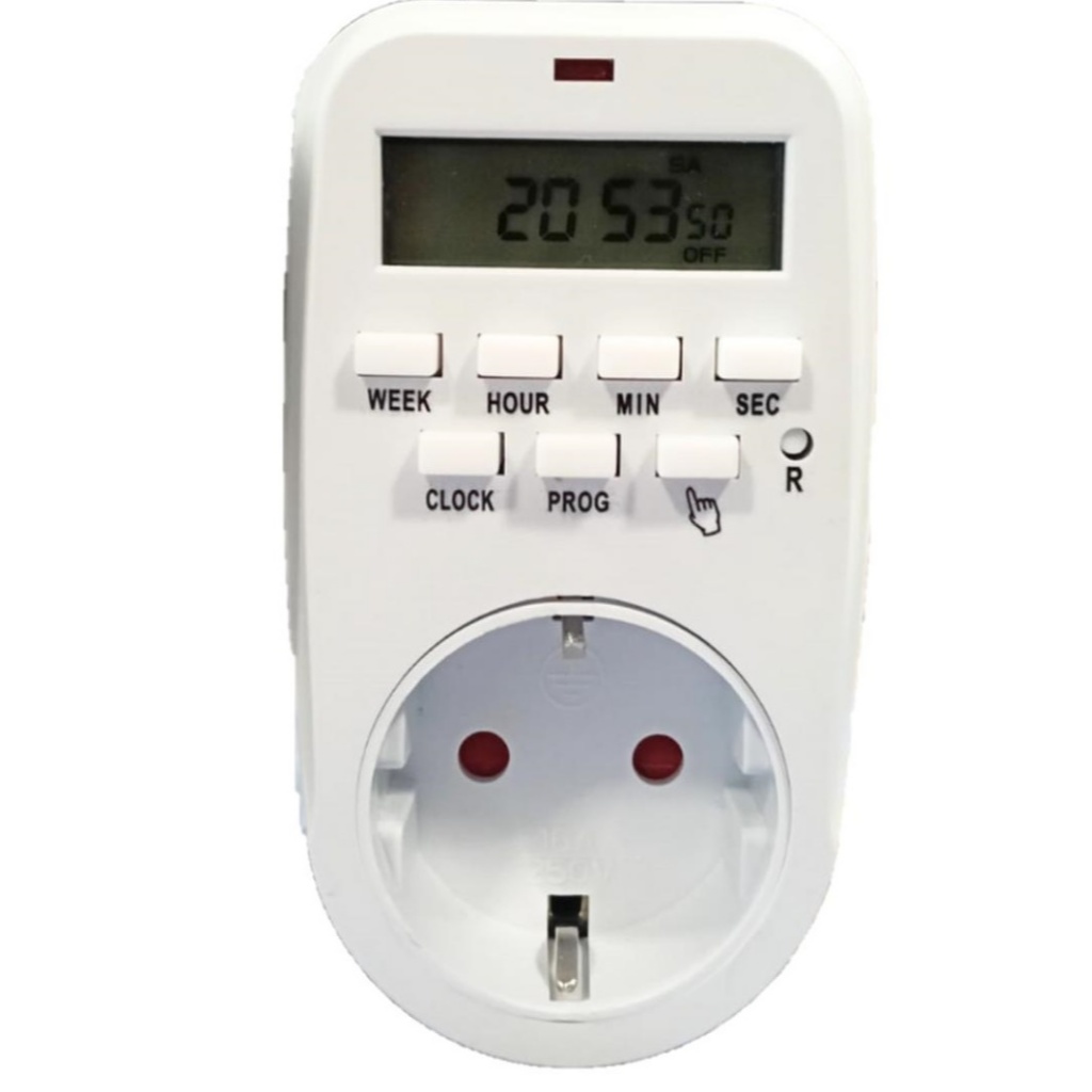 Jual Stop Kontak Timer Digital Weekly Mingguan | Shopee Indonesia