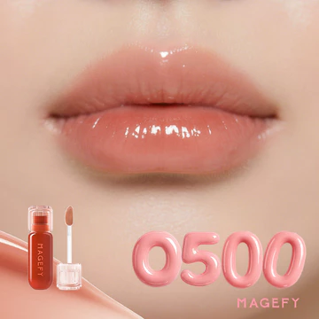 10 Lip Gloss Cermin Kilau Transparan Transferproof Tahan Lama Tint Lips Ringan Melembapkan