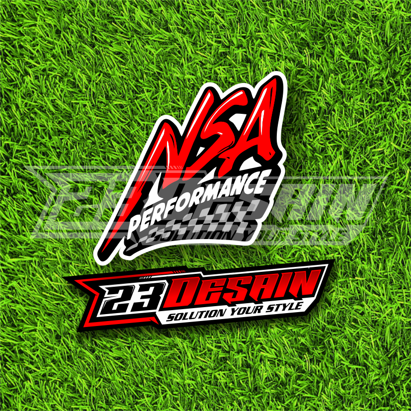 Jual STIKER NSA PERFORMANCE STICKER NSA | Shopee Indonesia