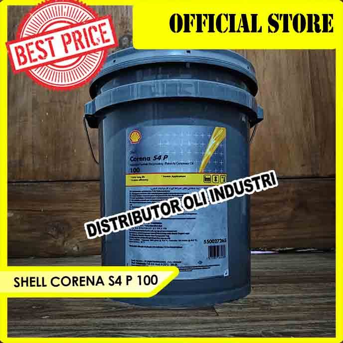 Jual SHELL CORENA S4 P 100 ( ISO VG 100 ) - 20 Liter | Shopee Indonesia