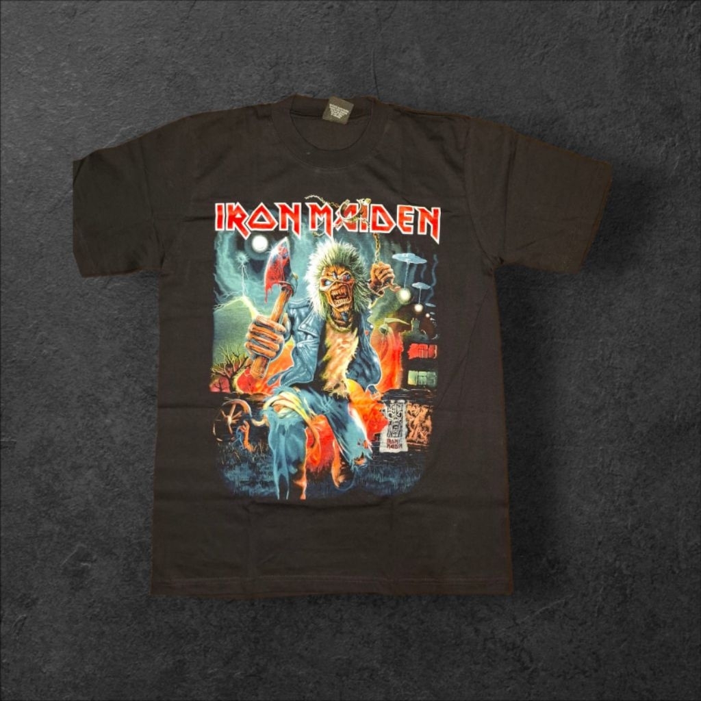 Rock Off Iron Maiden Piece of Mind Ufficiale Bambino Maglietta 11-12 Anni