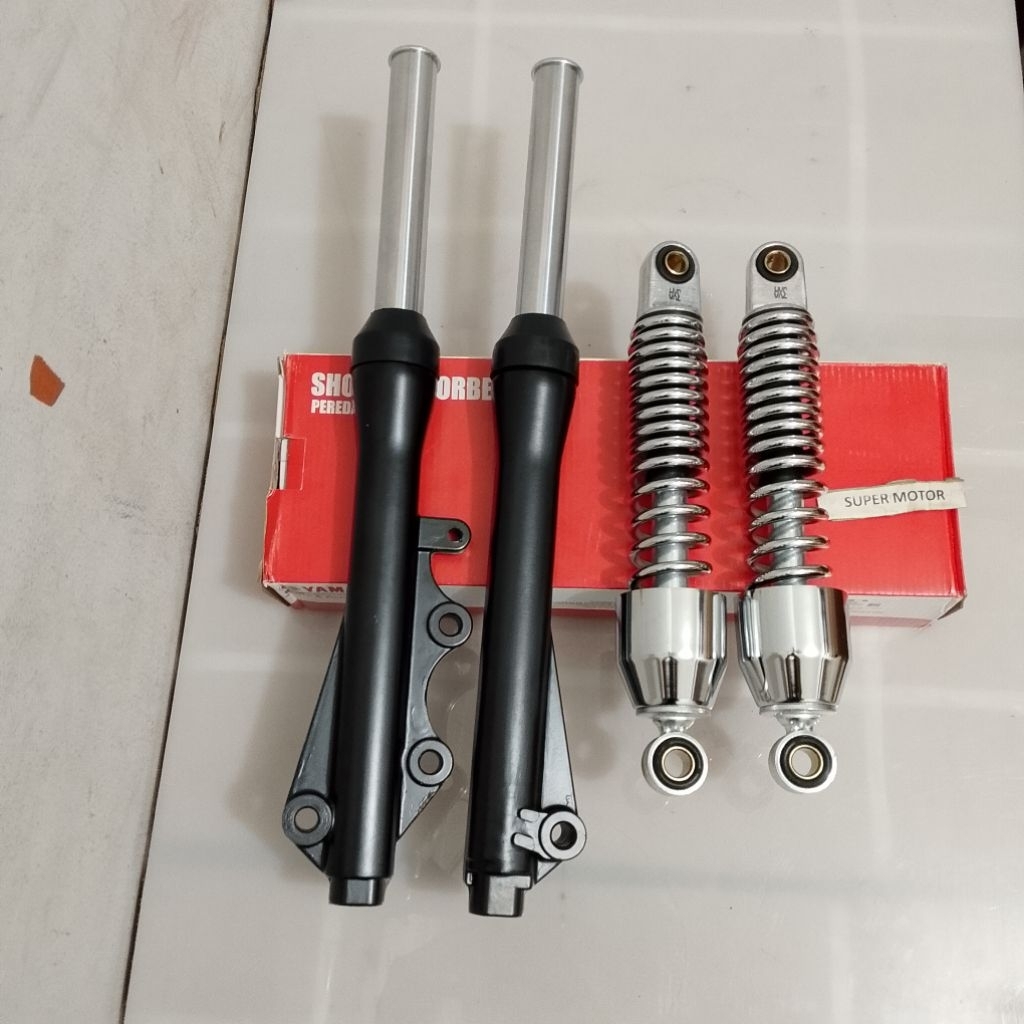 Jual shock depan + belakang vega lama 2000-2005 vega crypton fizr ...