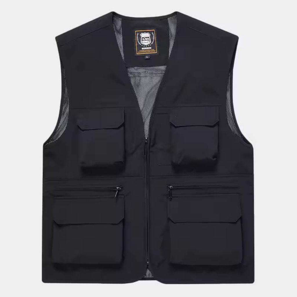 Jual DS FASHION ROMPI PRIA / VEST OUTDOOR / ROMPI MULTI POCKET / ROMPI ...
