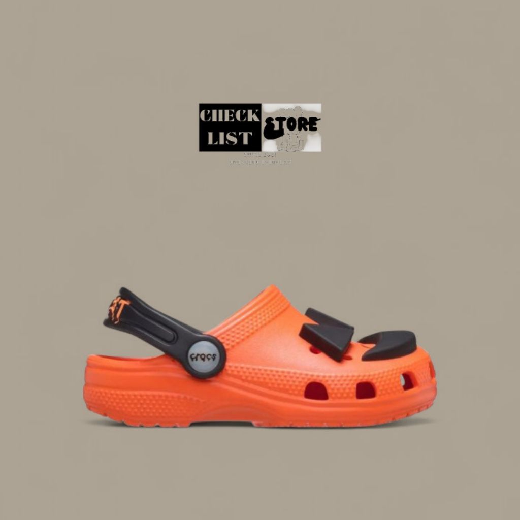 Jual SANDAL CROCS CSC JACK O LANTERN CLOG ORIGINAL 100% (TODDLER ...