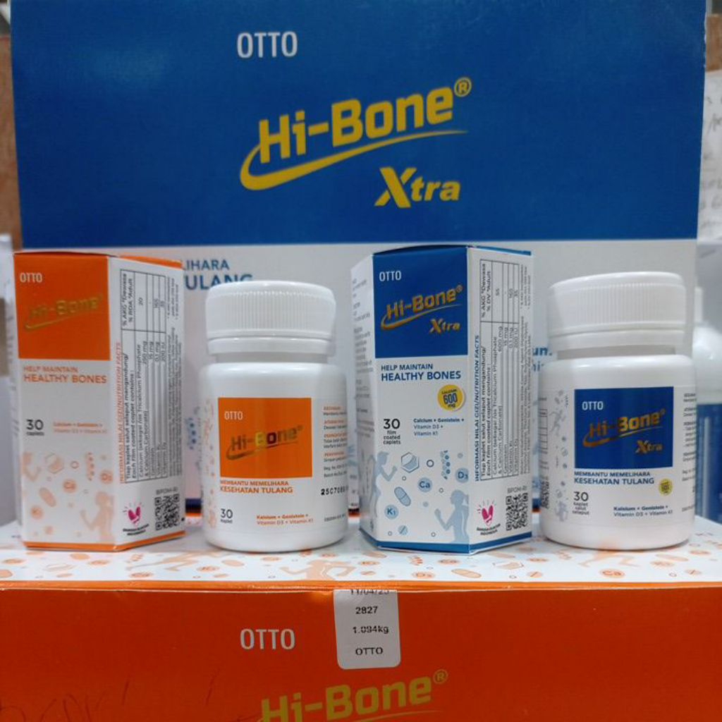 Jual Hi-bone 300 dan 600mg 1 botol 30 tablet | Shopee Indonesia