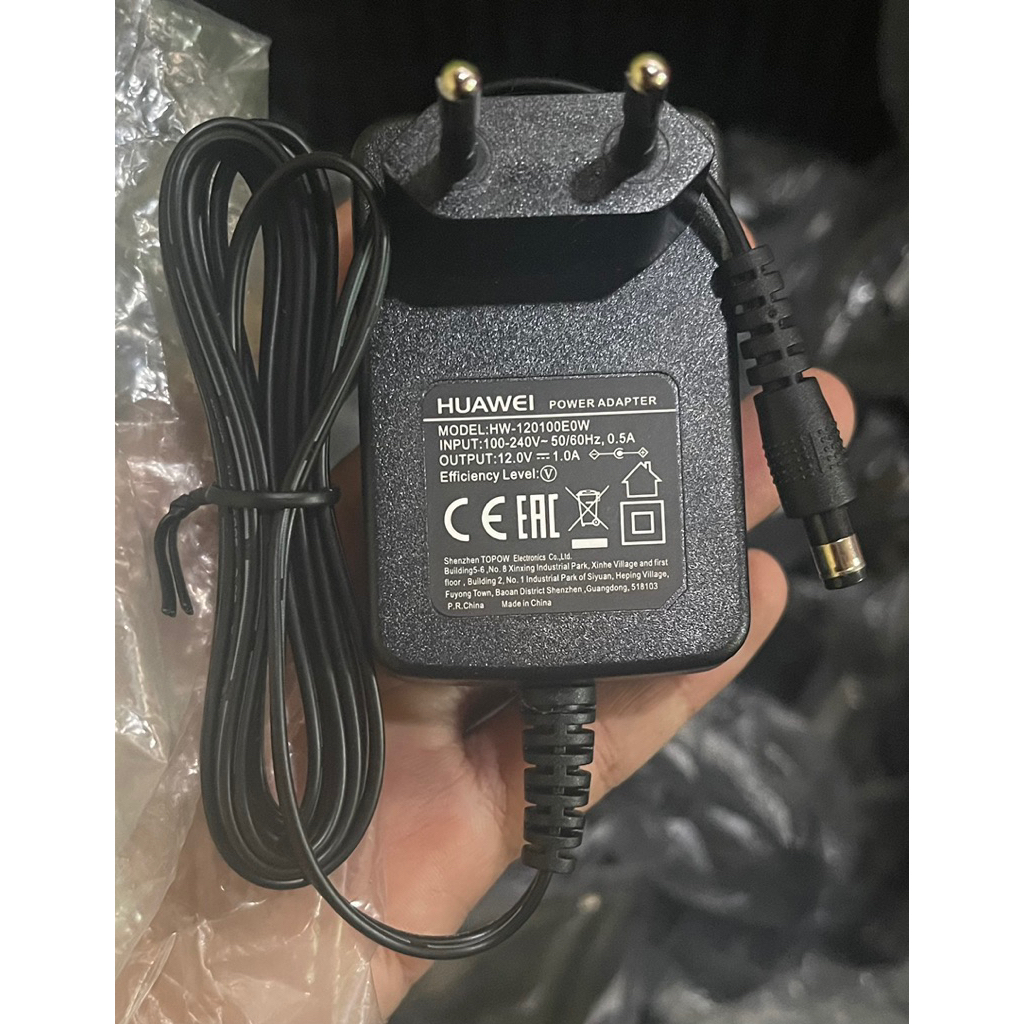 Jual ADAPTOR 12V 1A ADAPTOR ORI HUAWEI TOPOW HUNTKEY (BARU) | Shopee ...