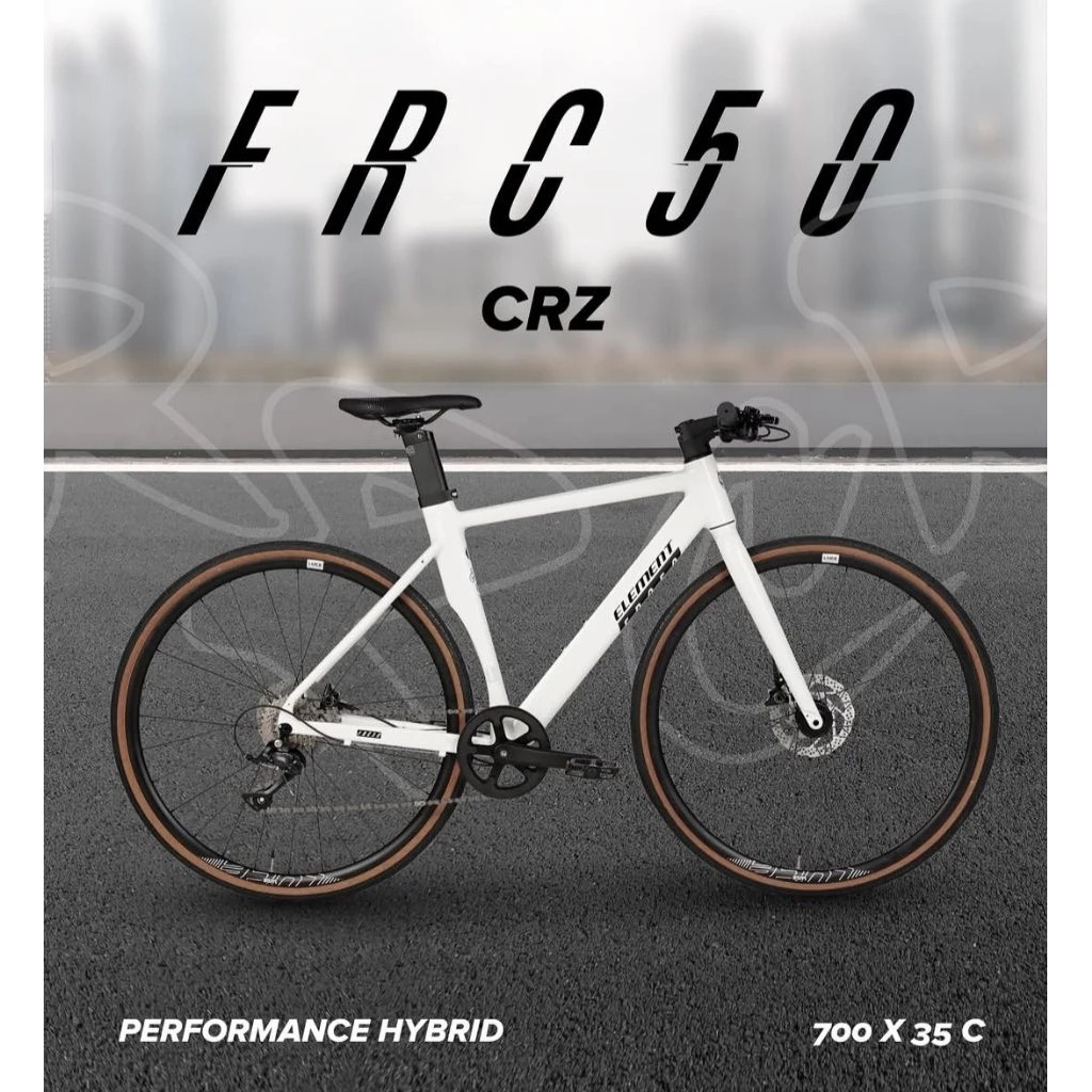 Jual Sepeda Hybrid Element FRC 50 CRZ 9 Speed frame ALLLOY - HYDRAULIC ...