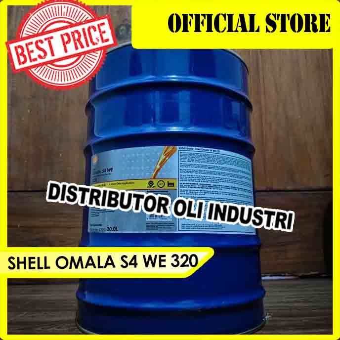 Jual SHELL OMALA S4 WE 320 - ( SYNTHETIC OIL GEAR BOX - ISO VG 320 ...