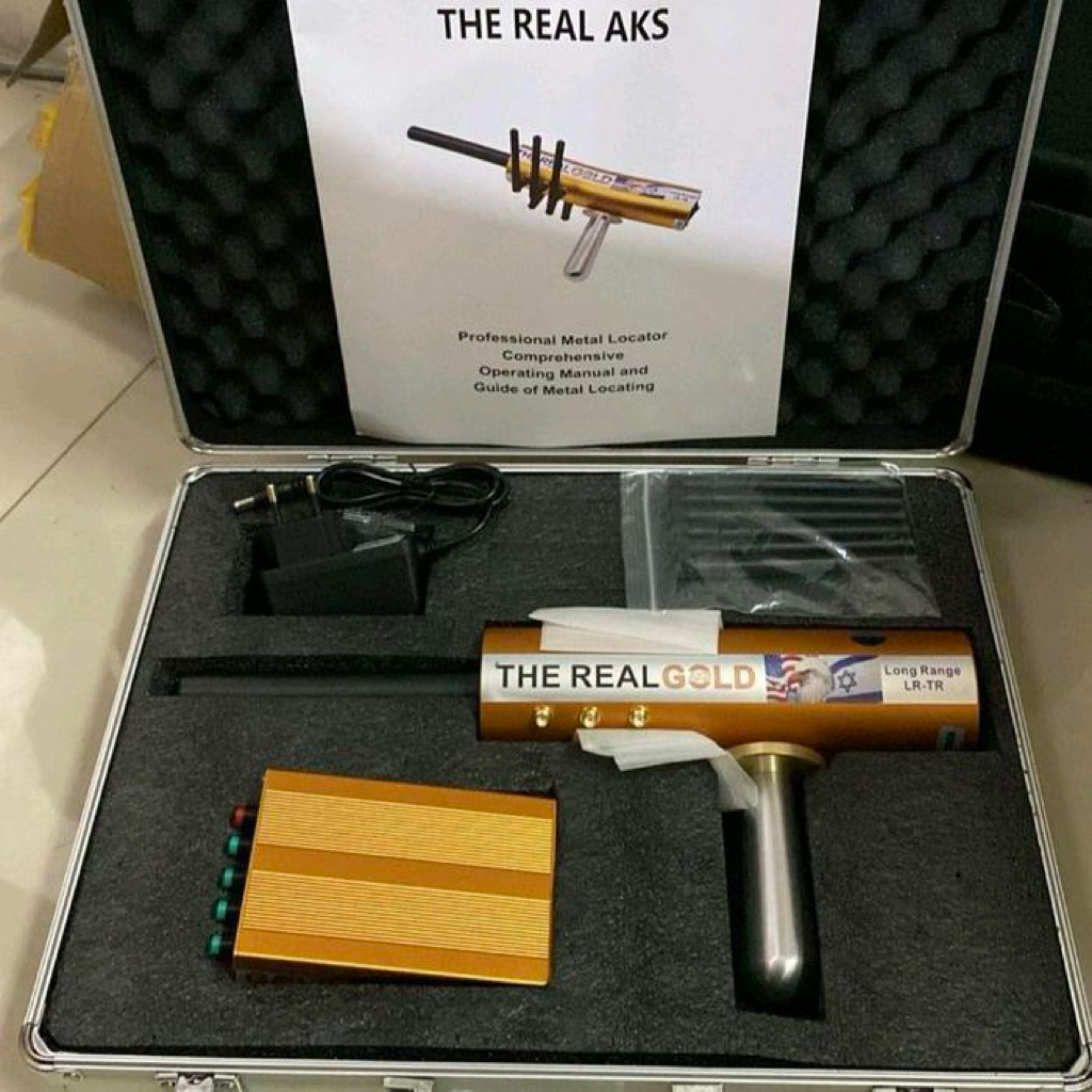Détecteur De Métaux AKS Real Gold Detector – Portable – Neuf
